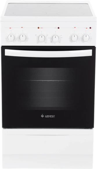 Плита Электрическая Gefest ЭП Н Д 5160-02 0095 белый стеклокерамика
