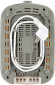 Тостер Kitfort КТ-6075 930Вт бежевый Тостер Kitfort КТ-6075 930Вт бежевый