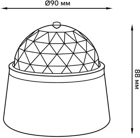 Ночник Gauss DIY0021 белый Ночник Gauss DIY0021 белый
