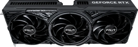 Видеокарта Palit PCI-E 5.0 PA-RTX5080 GAMINGPRO V1 NVIDIA GeForce RTX 5080 16Gb 256bit GDDR7 2295/30000 HDMIx1 DPx3 HDCP Ret