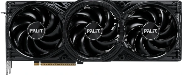 Видеокарта Palit PCI-E 5.0 PA-RTX5080 GAMINGPRO V1 NVIDIA GeForce RTX 5080 16Gb 256bit GDDR7 2295/30000 HDMIx1 DPx3 HDCP Ret