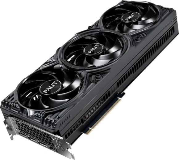 Видеокарта Palit PCI-E 5.0 PA-RTX5080 GAMINGPRO V1 NVIDIA GeForce RTX 5080 16Gb 256bit GDDR7 2295/30000 HDMIx1 DPx3 HDCP Ret