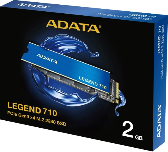Накопитель SSD A-Data PCIe 3.0 x4 2TB ALEG-710-2TCS Legend 710 M.2 2280 Накопитель SSD A-Data PCIe 3.0 x4 2TB ALEG-710-2TCS Legend 710 M.2 2280