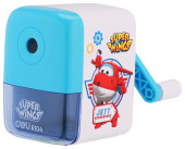 Точилка для карандашей механическая Deli ER10409 Super Wings 1 отверстие пластик ассорти Точилка для карандашей механическая Deli ER10409 Super Wings 1 отверстие пластик ассорти