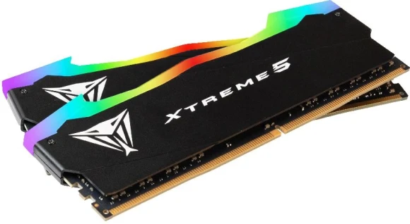 Память DDR5 2x24GB 8000MHz Patriot PVXR548G80C38K Viper Xtreme 5 RGB RTL Gaming PC5-64000 CL38 DIMM 288-pin 1.45В с радиатором Ret Память DDR5 2x24GB 8000MHz Patriot PVXR548G80C38K Viper Xtreme 5 RGB RTL Gaming PC5-64000 CL38 DIMM 288-pin 1.45В с радиатором Ret