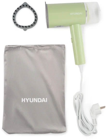 Отпариватель ручной Hyundai H-HSART004 1200Вт зеленый Отпариватель ручной Hyundai H-HSART004 1200Вт зеленый