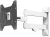 Кронштейн для телевизора Hama 00220855 черный/белый 19"-48" макс.20кг настенный поворот и наклон