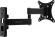 Кронштейн для телевизора Ultramounts UM875 черный 13"-27" макс.20кг настенный поворот и наклон Кронштейн для телевизора Ultramounts UM875 черный 13"-27" макс.20кг настенный поворот и наклон
