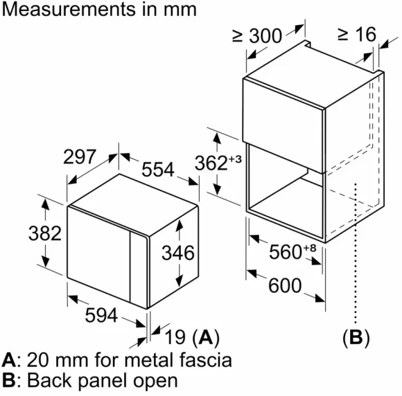 Микроволновая печь Bosch BFL524MB2 20л. 800Вт черный (встраиваемая) Микроволновая печь Bosch BFL524MB2 20л. 800Вт черный (встраиваемая)