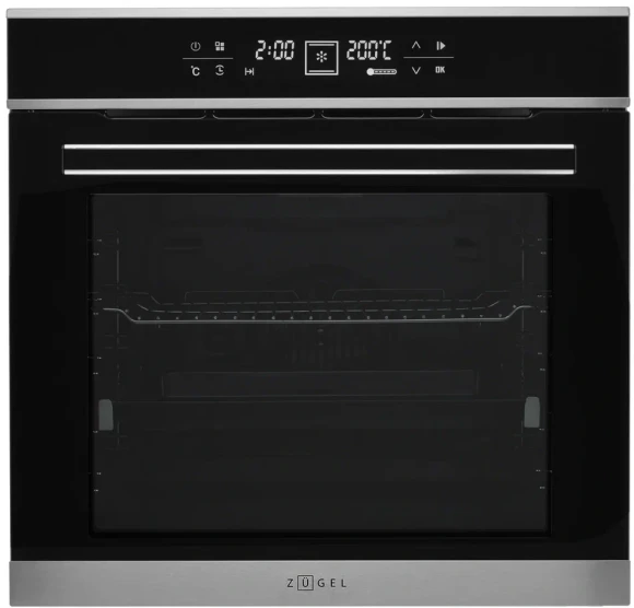 Духовой шкаф Электрический Zugel ZOE601X нержавеющая сталь/черный
