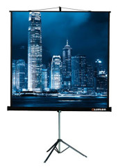 Экран на треноге Lumien 120" 183x244см Master View LMV-100108 4:3 напольный рулонный черный