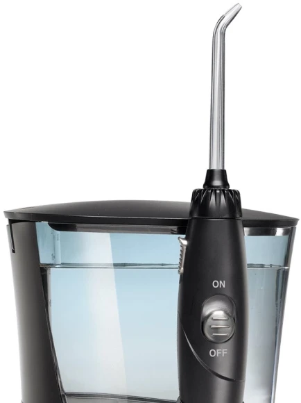 Ирригатор Waterpik WP-672ЕU импульсн. 7насад. черный