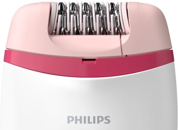 Эпилятор Philips BRE235/00 скор.:2 насад.:1 от электр.сети белый/розовый Эпилятор Philips BRE235/00 скор.:2 насад.:1 от электр.сети белый/розовый