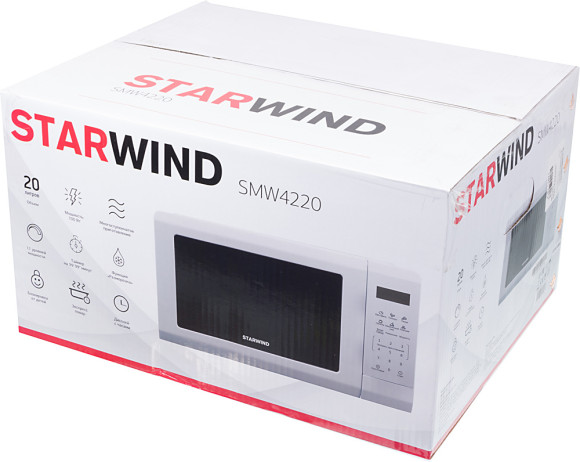 Микроволновая Печь Starwind SMW4220 20л. 700Вт белый