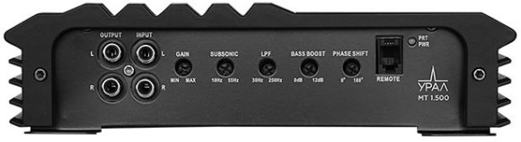 Усилитель автомобильный Ural МТ 1.500 одноканальный Усилитель автомобильный Ural МТ 1.500 одноканальный