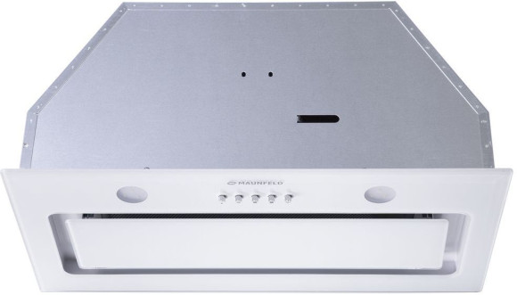 Вытяжка встраиваемая Maunfeld TRAPEZE 601GG белый управление: кнопочное (1 мотор) Вытяжка встраиваемая Maunfeld TRAPEZE 601GG белый управление: кнопочное (1 мотор)