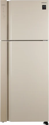Холодильник Hitachi HRTN7489DF BEGCS 2-хкамерн. бежевый глянц. инвертер Холодильник Hitachi HRTN7489DF BEGCS 2-хкамерн. бежевый глянц. инвертер