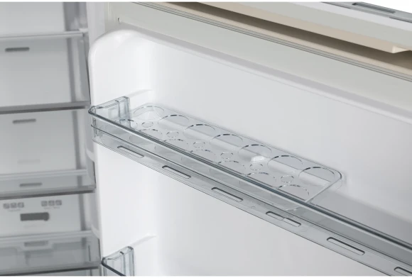 Холодильник Hitachi HRTN7489DF BEGCS 2-хкамерн. бежевый глянц. инвертер