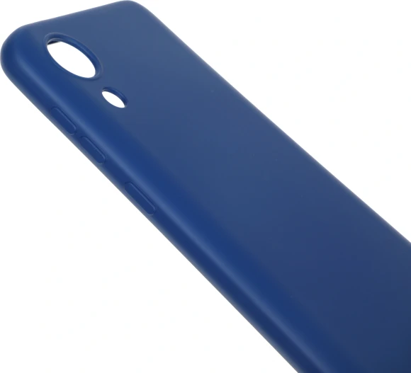 Чехол (клип-кейс) DF для Samsung Galaxy A03 Core sOriginal-33 синий Чехол (клип-кейс) DF для Samsung Galaxy A03 Core sOriginal-33 синий