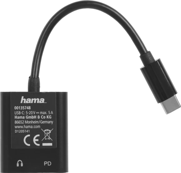Разветвитель USB 2.0 Hama 1порт. черный (00135748) Разветвитель USB 2.0 Hama 1порт. черный (00135748)
