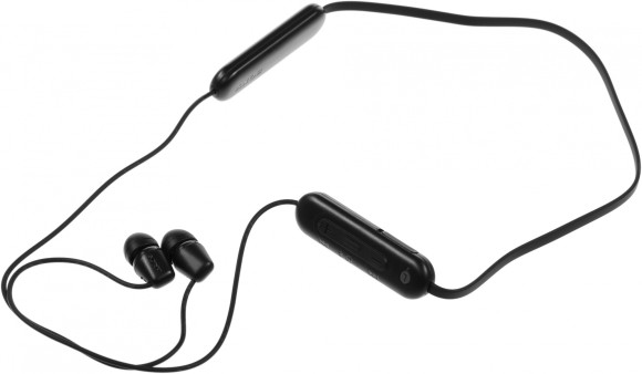 Гарнитура внутриканальные Sony WI-C100 черный беспроводные bluetooth шейный обод (WI-C100/BZ) Гарнитура внутриканальные Sony WI-C100 черный беспроводные bluetooth шейный обод (WI-C100/BZ)