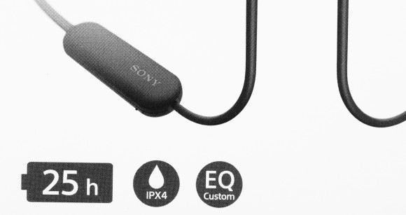 Гарнитура внутриканальные Sony WI-C100 черный беспроводные bluetooth шейный обод (WI-C100/BZ) Гарнитура внутриканальные Sony WI-C100 черный беспроводные bluetooth шейный обод (WI-C100/BZ)