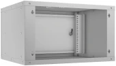 Шкаф коммутационный Cabeus (WSC-05D-6U55/45M) настенный 6U 550x450мм пер.дв.металл 30кг серый 390мм 220град. 320мм IP20 сталь Шкаф коммутационный Cabeus (WSC-05D-6U55/45M) настенный 6U 550x450мм пер.дв.металл 30кг серый 390мм 220град. 320мм IP20 сталь