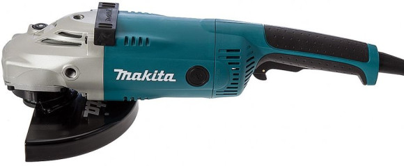 Углошлифовальная машина Makita GA9020SFK 2200Вт 6600об/мин рез.шпин.:M14 d=230мм жестк.кейс