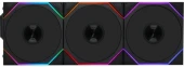 Вентилятор для корпуса Lian-Li Uni Fan TL Wireless 120 ARGB 120х120x28 черный 4-pin 33дБ (упак.:3шт) (G99.12TL1W3B.R0) Ret