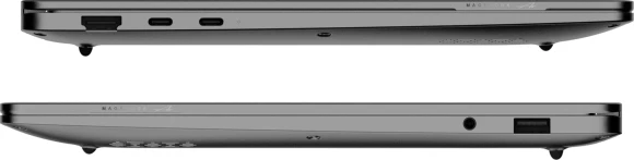 Ноутбук Tecno MegaBook T14RA Air Core i5 1334U 16Gb SSD512Gb Intel Iris Xe graphics 14" IPS WUXGA (1920x1200) Windows 11 Home grey WiFi BT Cam 4830mAh (71003300537)