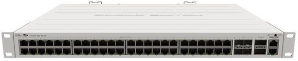 Коммутатор MikroTik CRS354-48G-4S+2Q+RM 1x100Мбит/с 48x1Гбит/с 4SFP+ 2xQSFP+ управляемый