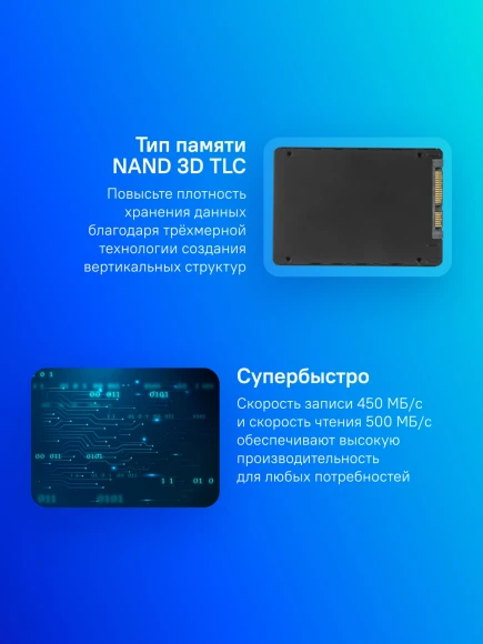 Накопитель SSD Silicon Power SATA-III 1TB SP001TBSS3A55S25 Ace A55 2.5" Накопитель SSD Silicon Power SATA-III 1TB SP001TBSS3A55S25 Ace A55 2.5"