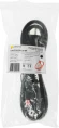Шнур питания Lanmaster LAN-PP19L/SH-1.0-BK C19-Schuko проводник.:3x1.5мм2 1м 220В 16А черный