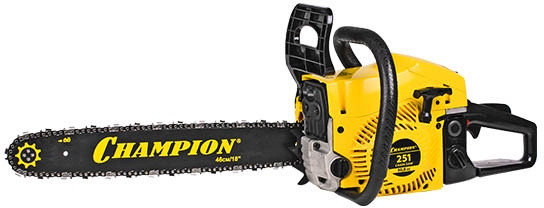 Бензопила Champion 251-18 2300Вт 3.13л.с. дл.шины:18" (45cm) Бензопила Champion 251-18 2300Вт 3.13л.с. дл.шины:18" (45cm)