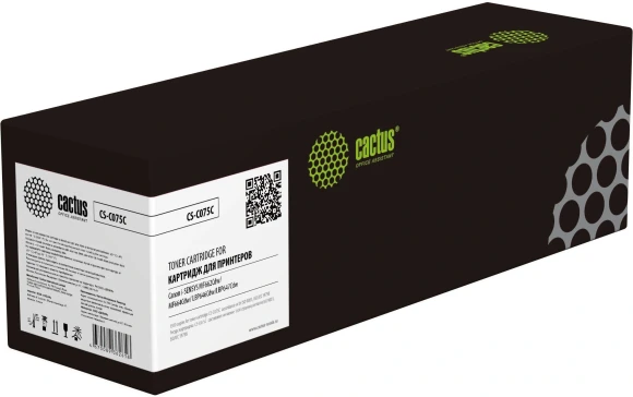 Картридж лазерный Cactus CS-C075BK 075 черный (1400стр.) для Canon i-SENSYS MF662Cdw/MF664Cdw/ LBP646Cdw/LBP647Cdw Картридж лазерный Cactus CS-C075BK 075 черный (1400стр.) для Canon i-SENSYS MF662Cdw/MF664Cdw/ LBP646Cdw/LBP647Cdw