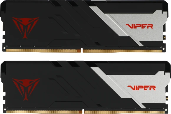 Память DDR5 2x32GB 6400MHz Patriot PVV564G640C32K Viper Venom RTL Gaming PC5-51200 CL32 DIMM 288-pin 1.4В с радиатором Ret Память DDR5 2x32GB 6400MHz Patriot PVV564G640C32K Viper Venom RTL Gaming PC5-51200 CL32 DIMM 288-pin 1.4В с радиатором Ret