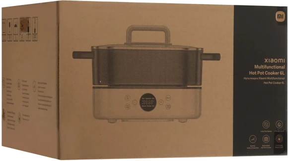 Мультиварка-электрогриль Xiaomi multiPRO Multifunctional Hot Pot Cooker 6L 6л 2000Вт белый
