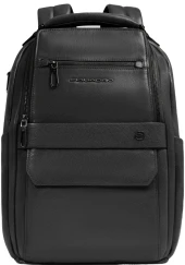 Рюкзак мужской Piquadro Solm CA7021S141/AV серо-голубой натур.кожа