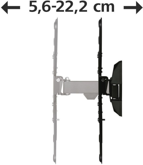 Кронштейн для телевизора Hama 00220823 черный 32"-65" макс.20кг настенный поворот и наклон Кронштейн для телевизора Hama 00220823 черный 32"-65" макс.20кг настенный поворот и наклон