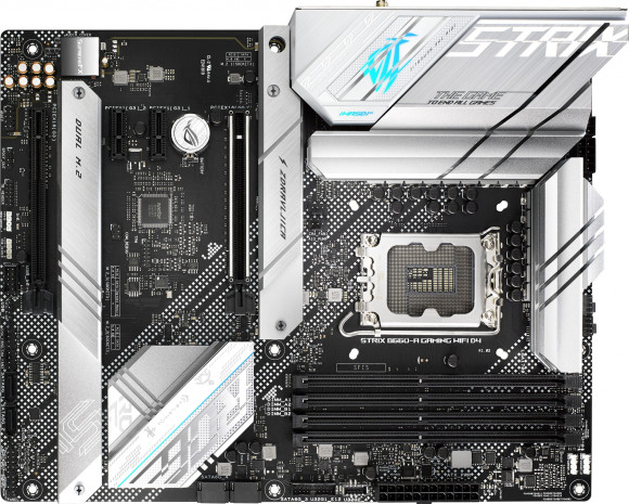 Материнская плата Asus ROG STRIX B660-A GAMING WIFI D4 Soc-1700 Intel B660 4xDDR4 ATX AC`97 8ch(7.1) 2.5Gg RAID+HDMI+DP Материнская плата Asus ROG STRIX B660-A GAMING WIFI D4 Soc-1700 Intel B660 4xDDR4 ATX AC`97 8ch(7.1) 2.5Gg RAID+HDMI+DP