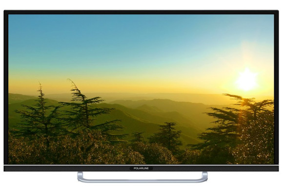Телевизор LED PolarLine 32" 32PL53TC-SM черный FULL HD 60Hz DVB-T DVB-T2 DVB-C USB WiFi Smart TV (RUS)