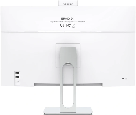 Моноблок Acer Gadget E10 ERAIO 23.8" Full HD Ryzen 7 6800H (3.2) 16Gb SSD512Gb 680M Windows 11 Pro GbitEth WiFi BT 120W клавиатура мышь Cam белый/серебристый 1920x1080