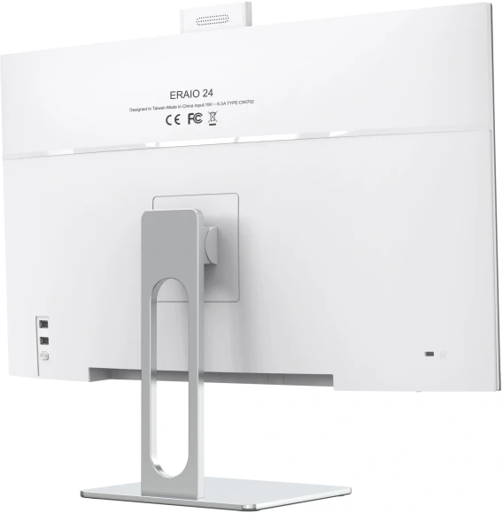 Моноблок Acer Gadget E10 ERAIO 23.8" Full HD Ryzen 7 6800H (3.2) 16Gb SSD512Gb 680M Windows 11 Pro GbitEth WiFi BT 120W клавиатура мышь Cam белый/серебристый 1920x1080