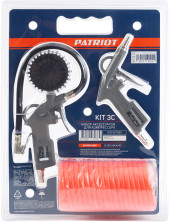 Набор пневмоинструментов Patriot KIT 3C компл.:3 предмета Набор пневмоинструментов Patriot KIT 3C компл.:3 предмета