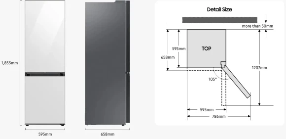 Холодильник Samsung RB34C675EBN/EF 2-хкамерн. черный инвертер Холодильник Samsung RB34C675EBN/EF 2-хкамерн. черный инвертер