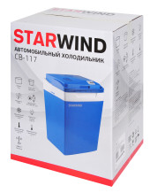 Автохолодильник Starwind CB-117 29л 48Вт синий/серый