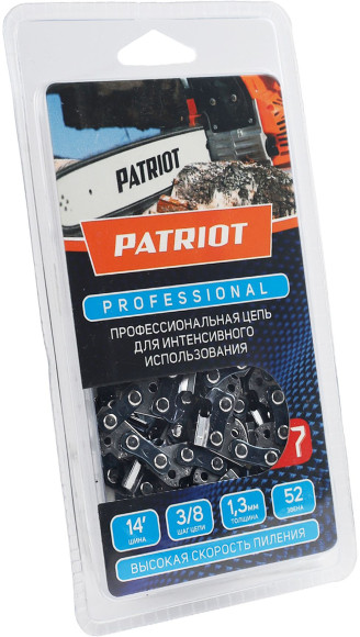 Цепь для цепных пил Patriot 91LP-52E Professional 3/8" 52звен. (862321035) Цепь для цепных пил Patriot 91LP-52E Professional 3/8" 52звен. (862321035)