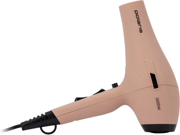 Фен Polaris PHD 2600ACi 2600Вт розовый/черный
