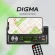 Автомагнитола Digma MCP-414 1DIN 4x45Вт v5.0 USB 2.0 AUX 4 ПДУ