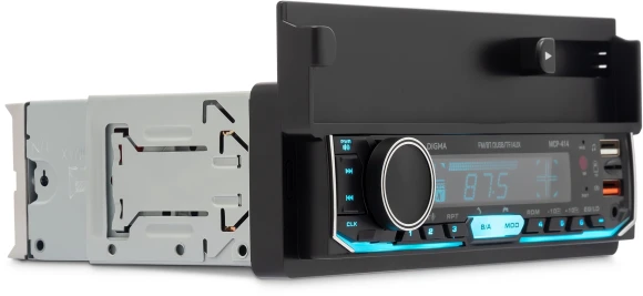 Автомагнитола Digma MCP-414 1DIN 4x45Вт v5.0 USB 2.0 AUX 4 ПДУ